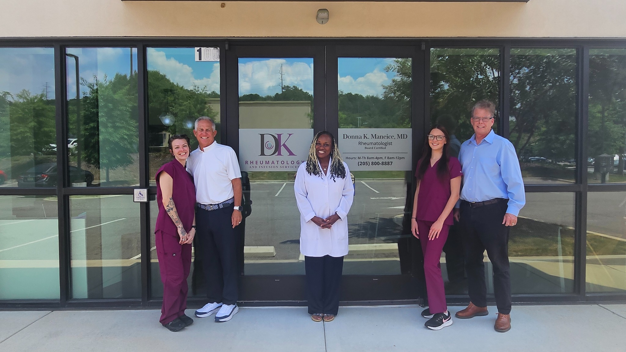 Dr. Donna Maneice and the Donna K Rheumatology care team